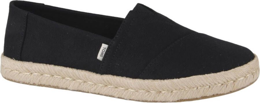 TOMS Schoenen Zwart Alpargata rope 2.0 loafers zwart