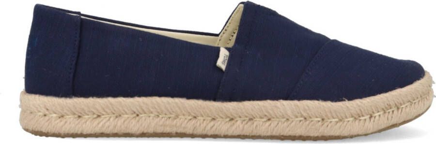 TOMS Schoenen Donkerblauw Alpargata Rope 2.0 Loafers Donkerblauw Alpargata Rope