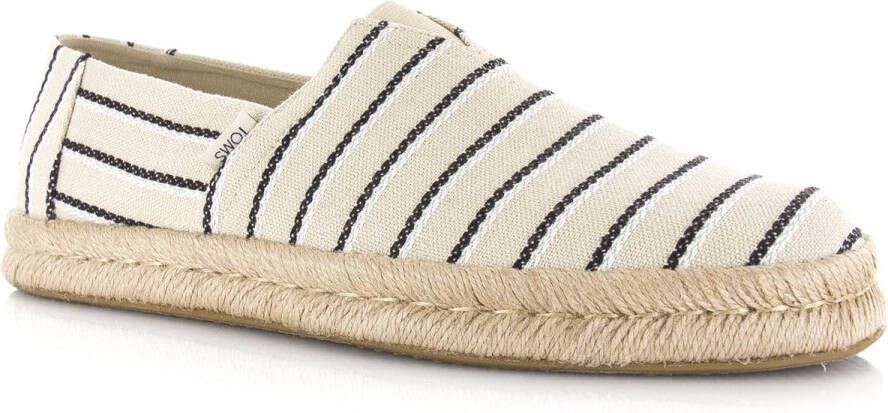 TOMS Alpargata 2-0 espadrille van canvas met streepprint