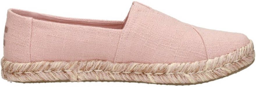 TOMS Schoenen Lichtroze Alpargata Rope 2.0 Loafers Lichtroze Alpargata Rope
