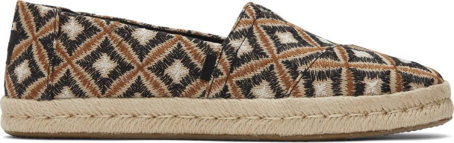 TOMS ALPARGATA ROPE BLACK