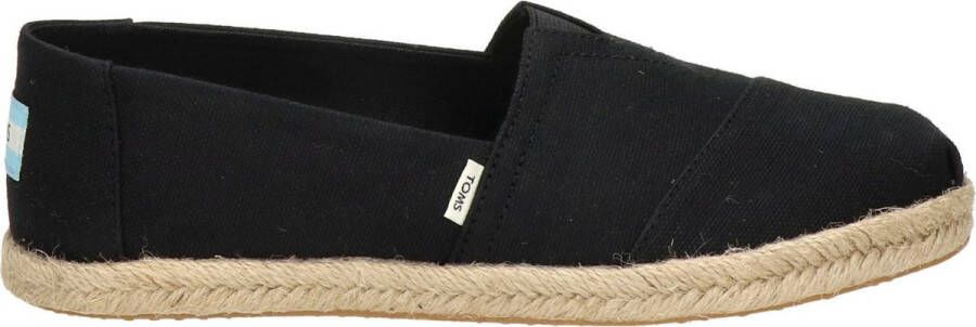 TOMS Alpargata Rope Dames Espadrilles Black