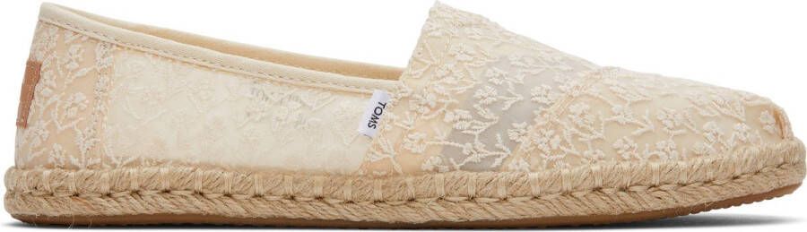 TOMS Dames Alpargata Rope Loafers Beige - Foto 1