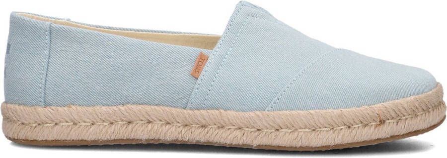 TOMS Espadrilles Dames Alpargata Rope Maat: 39 Materiaal: Textiel Kleur: Blauw