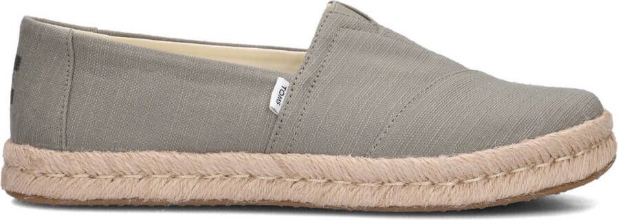 TOMS Espadrilles Dames Alpargata Rope Maat: 41 Materiaal: Textiel Kleur: Groen