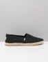 TOMS Classic Rope Sole Espadrilles Dames Zwart - Thumbnail 1