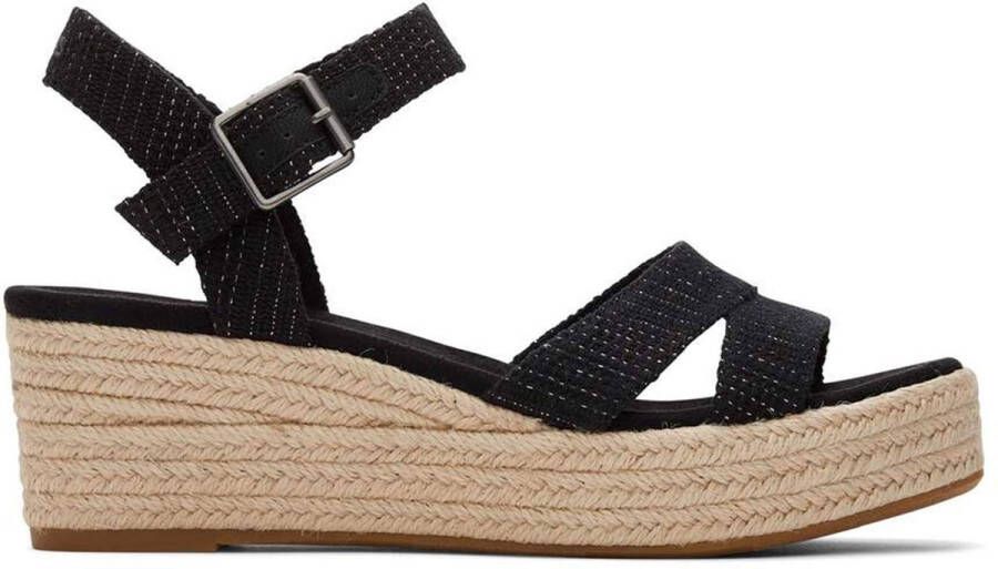 TOMS Audrey Sandalen Dames Black