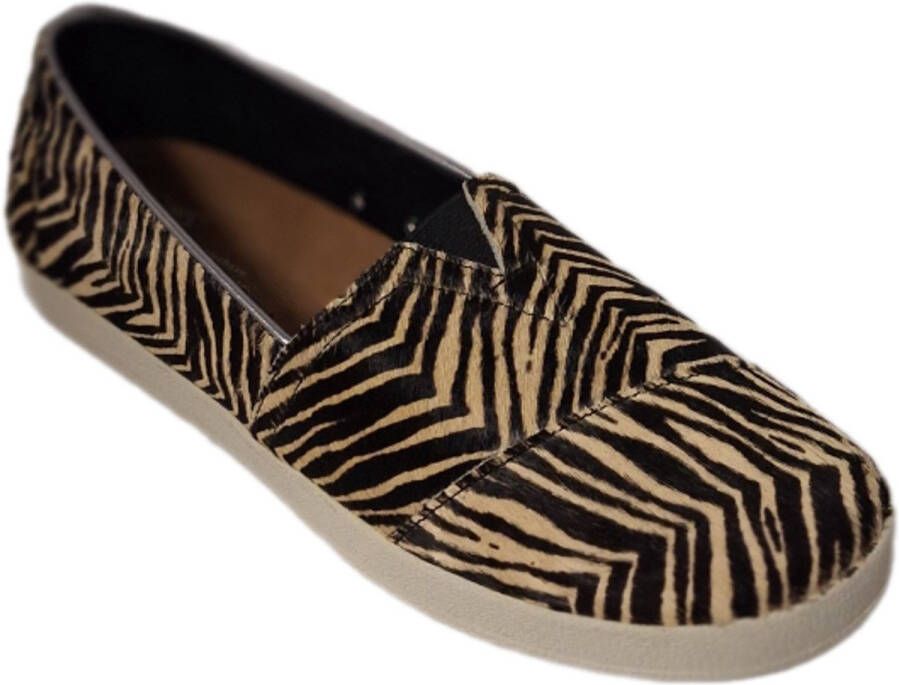 TOMS AVALON ZEBRA CALF HAIR