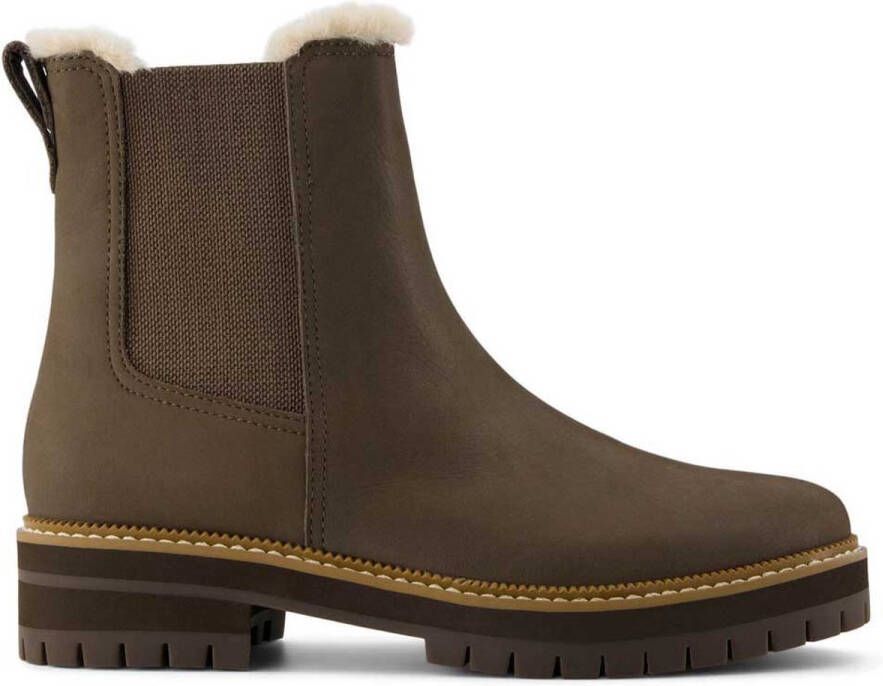 TOMS Women's Bennet Faux Fur Winterschoenen bruin