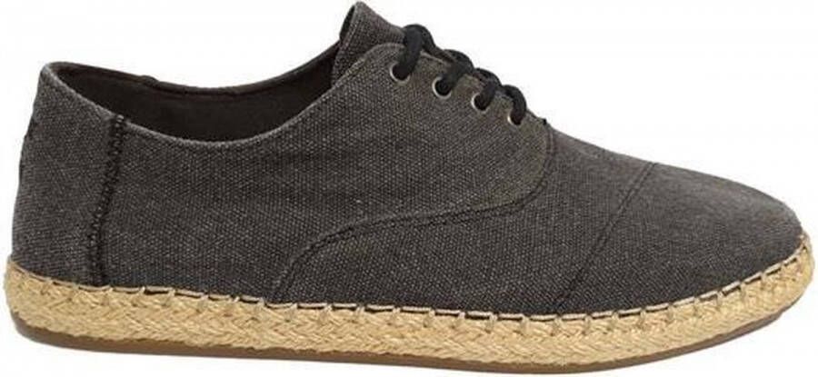 TOMS Camino Veterschoen10007955 Black Washed Canvas