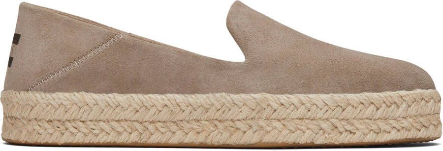 TOMS Schoenen Taupe Carolina loafers taupe