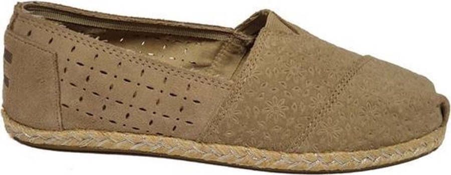 TOMS Classic Moroccan Rope Sole Espadrille Dames 10008029 Oxford Tan Suede - Foto 1