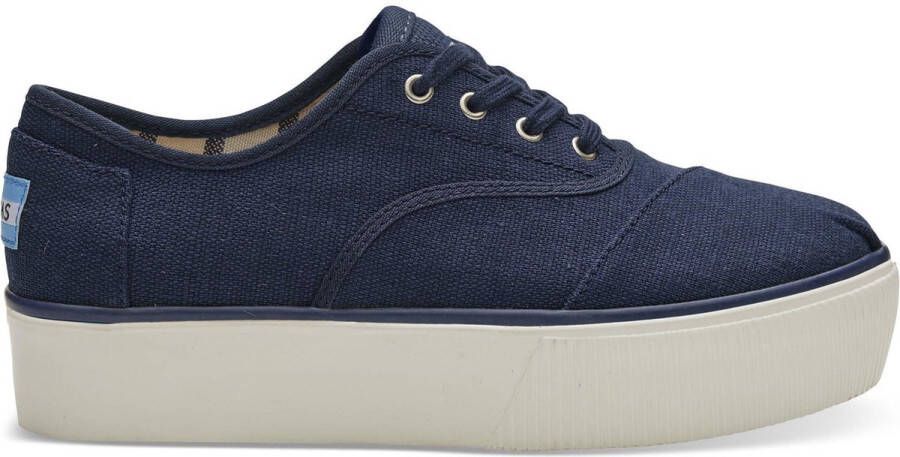 TOMS Cordones Boardwalk Dames Sneakers Navy - Foto 1