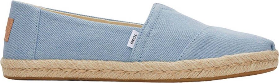TOMS Alpargata Rope Espadrilles Dames Blauw