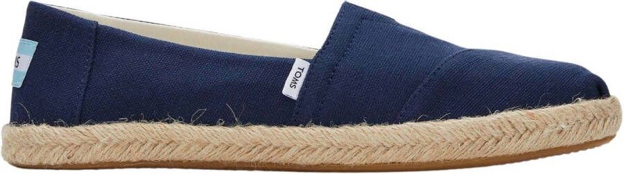 TOMS Women's Alpargata Rope Recycled Cotton Sneakers blauw