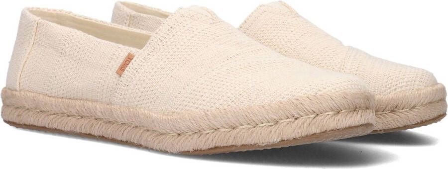 TOMS Espadrilles Dames Alpargata R Lurex Maat: 41 Materiaal: Textiel Kleur: Beige