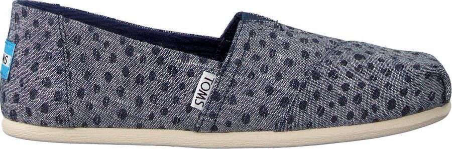 TOMS Dames Espadrilles Alpargata Wm Blauw