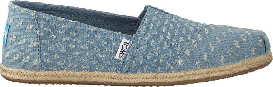 TOMS Dames Espadrilles Alpargata Wm Blauw