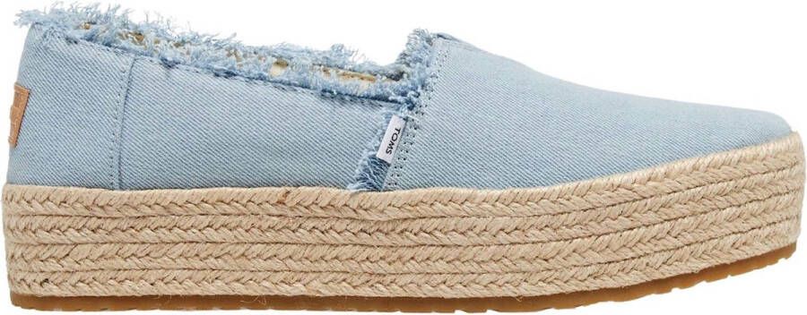 TOMS Dames Valencia Loafers Lichtblauw