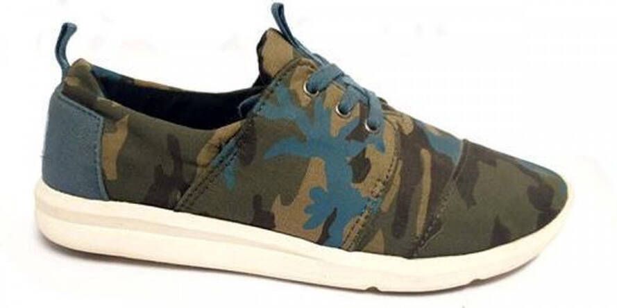 TOMS Del Rey Sneaker Dames 10006300 Camo Canvas Printed