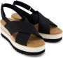 TOMS Diana Crossover Sandalen Dames Beige - Thumbnail 1