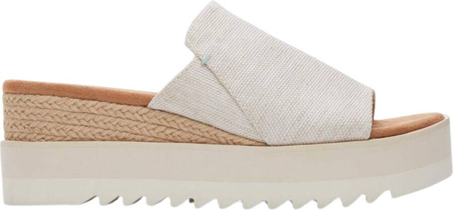 TOMS Shoes DIANA MULE Dames slippers Wit beige