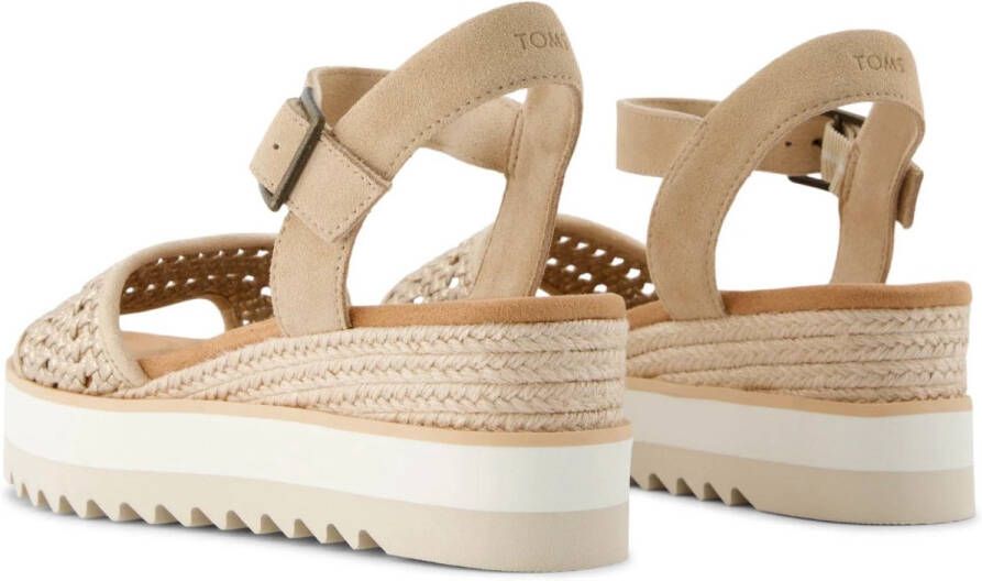 TOMS Shoes DIANA Sandalen met hakDames Sandalen Wit beige