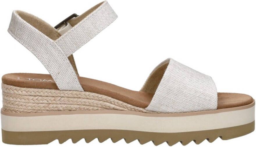 TOMS Shoes DIANA~~~~~~~~~~~~~~~~~~~~~~~~~ Sandalen met hakDames Sandalen Wit beige