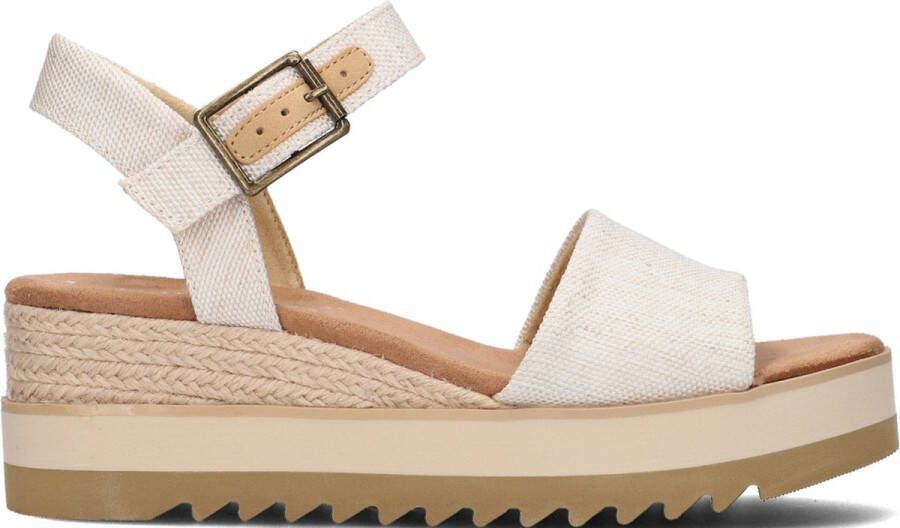 TOMS Shoes DIANA~~~~~~~~~~~~~~~~~~~~~~~~~ Sandalen met hakDames Sandalen Wit beige