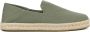 TOMS Instappers Heren Santiago Maat: 43 Materiaal: Textiel Kleur: Groen - Thumbnail 1