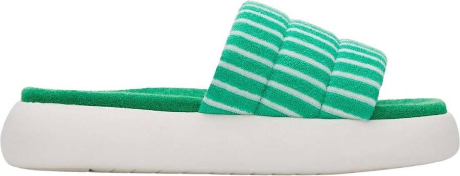TOMS Groen Alpargata slippers groen