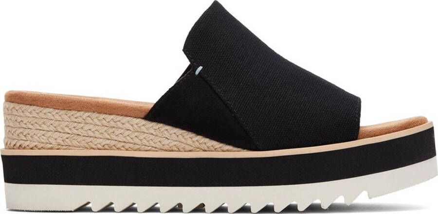 TOMS Shoes DIANA~MULE~~~~~~~~~~~~~~~~~~~~ Dames slippers Zwart