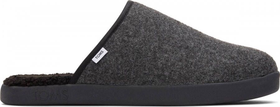 TOMS Harbor Heren Sloffen Black