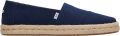TOMS Shoes ALPARGATA~ROPE~2.0~~~~~~~~~~~~ Instappers Blauw - Blauw