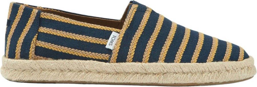 TOMS Heren Alpargata Rope 2.0 Loafers Donkerblauw
