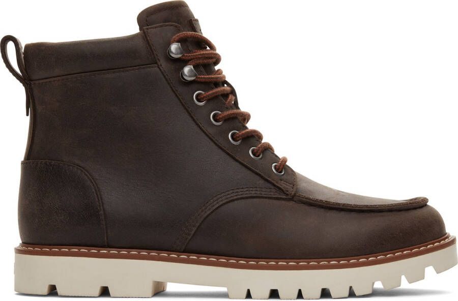 TOMS -HIKERBOOTS-PALOMAR-DARK BROWN-LEER