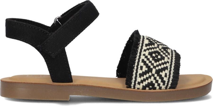 TOMS Remi Sandalen Meisjes Zwart