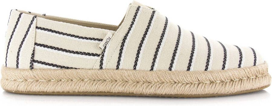 TOMS Alpargata 2-0 espadrille van canvas met streepprint