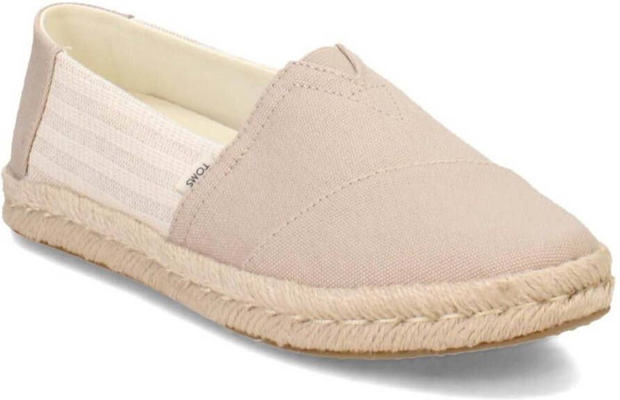 TOMS Rope 2.0 Espadrilles Beige Vrouw