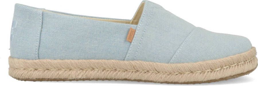 TOMS Espadrilles Dames Alpargata Rope Maat: 37 Materiaal: Textiel Kleur: Blauw - Foto 4
