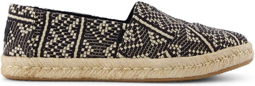 TOMS Rope 2.0 Espadrilles Zwart Vrouw
