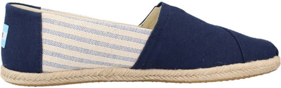 TOMS Rope Espadrilles Blauw Man