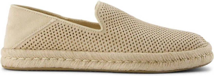 TOMS Santiago Suede heren espadrille Beige