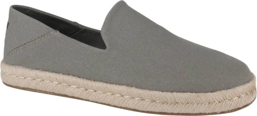 TOMS Instappers Heren Santiago Heren Maat: 44 Materiaal: Canvas Kleur: Groen - Foto 4