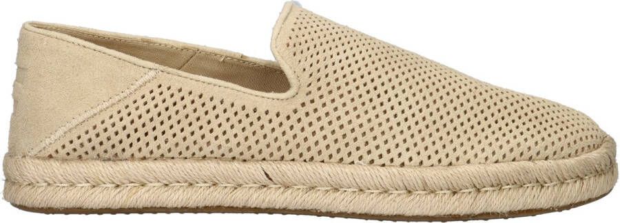 TOMS Santiago Suede heren espadrille Beige