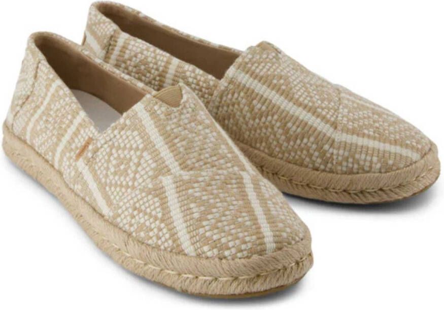 TOMS Schoenen Beige Alpargata Rope 2.0 Loafers Beige Alpargata Rope