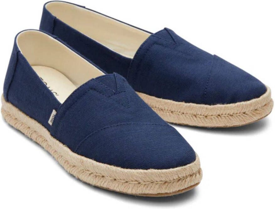 TOMS Schoenen Donkerblauw Alpargata Rope 2.0 Loafers Donkerblauw Alpargata Rope