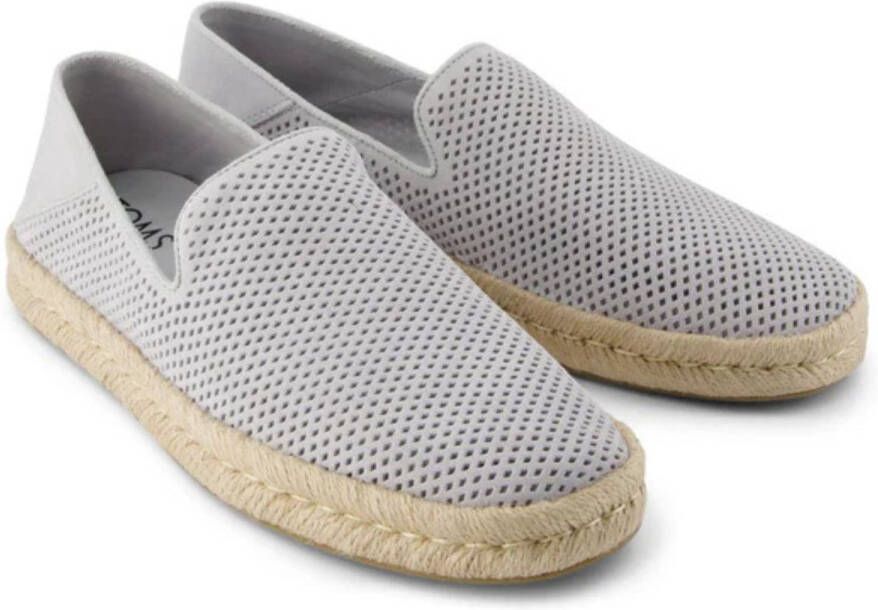 TOMS Schoenen Lichtgrijs Loafers Lichtgrijs Santiago
