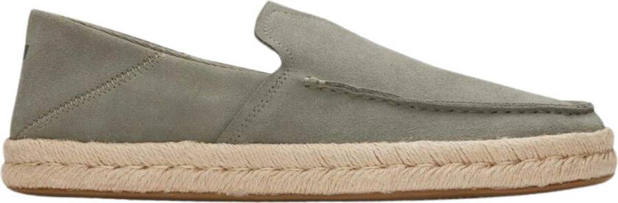 TOMS Shoes Toms Alonso Loafer Rope Vetiver Grey suede