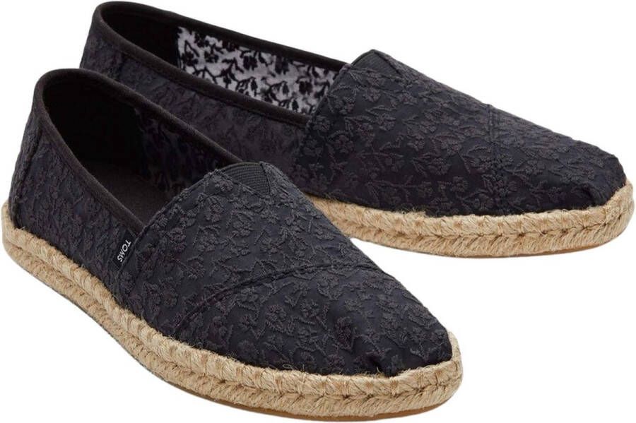 TOMS Schoenen Zwart Alpargata Rope Loafers Zwart 10019818 Alpargata Rope - Foto 2
